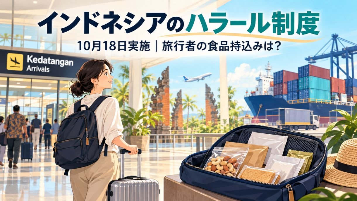 インドネシアのハラール制度、10月18日実施へ